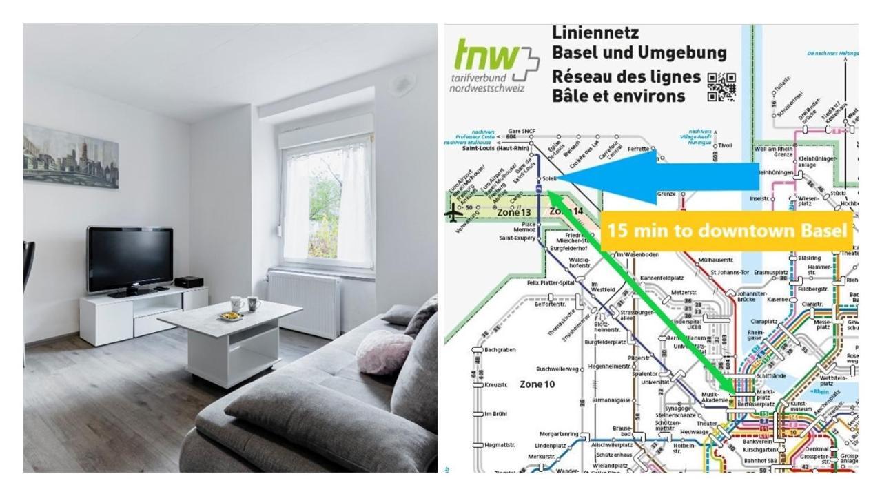 Comfort Stay Basel Airport 2A46 Saint-Louis  Bagian luar foto